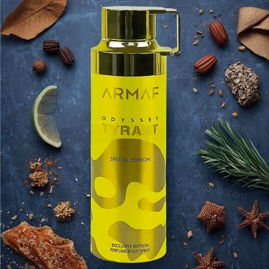 Desodorante Armaf Odyssey Tyrant Special Edition Exclusive Body Spray 200 ml