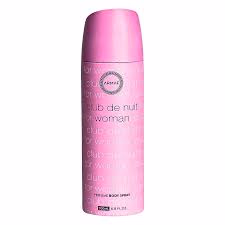 Desodorante Body Spray Club de Nuit Woman da marca Armaf 200 ml