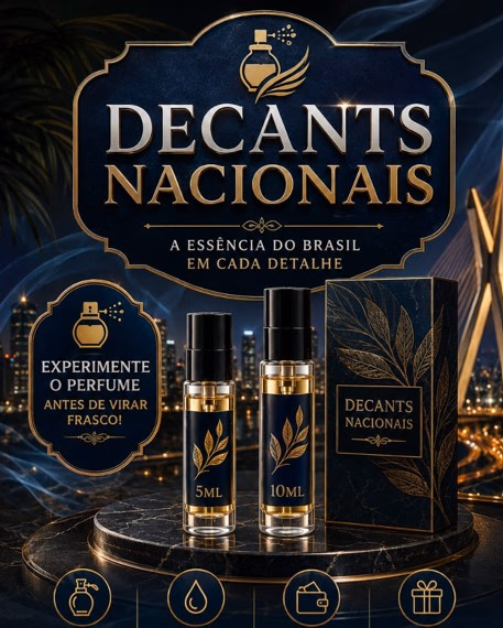 DECANTS NACIONAIS 10ML